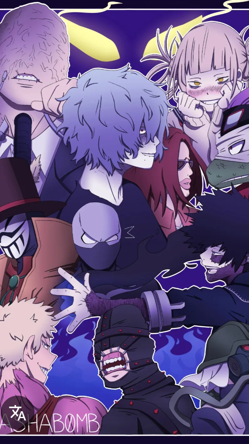 ai character: Shigaraki  background
