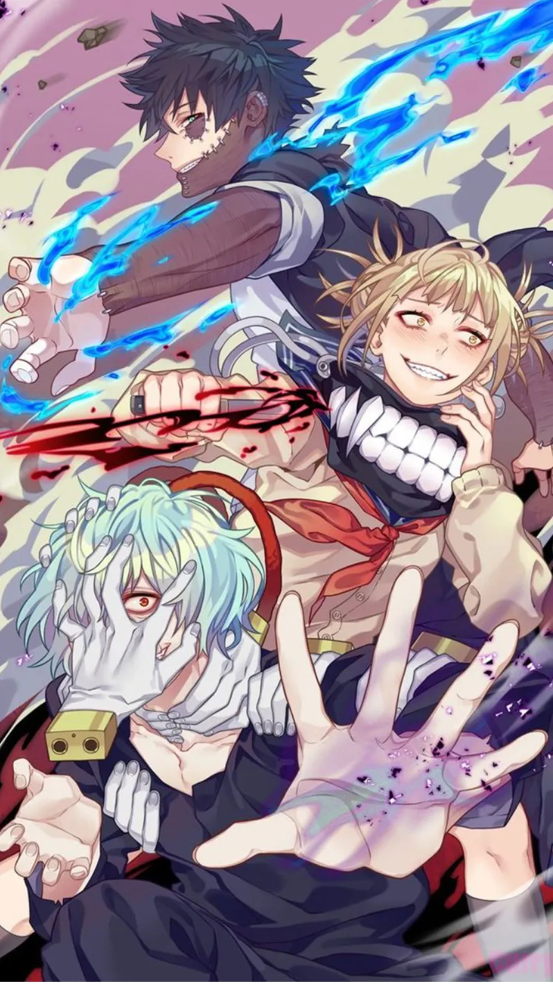 ai character: Shigaraki  background