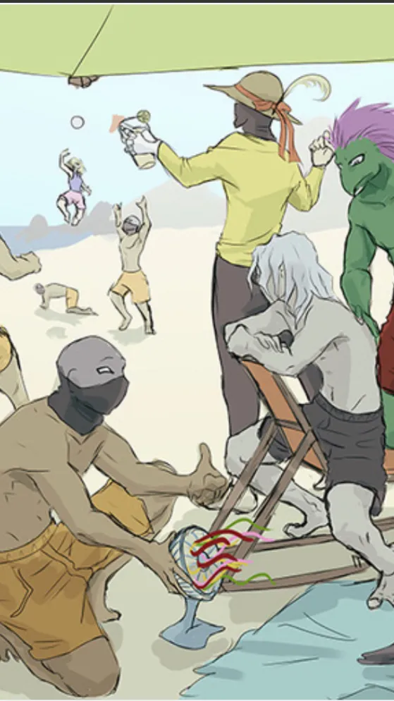 ai character: Lov secret talent  background