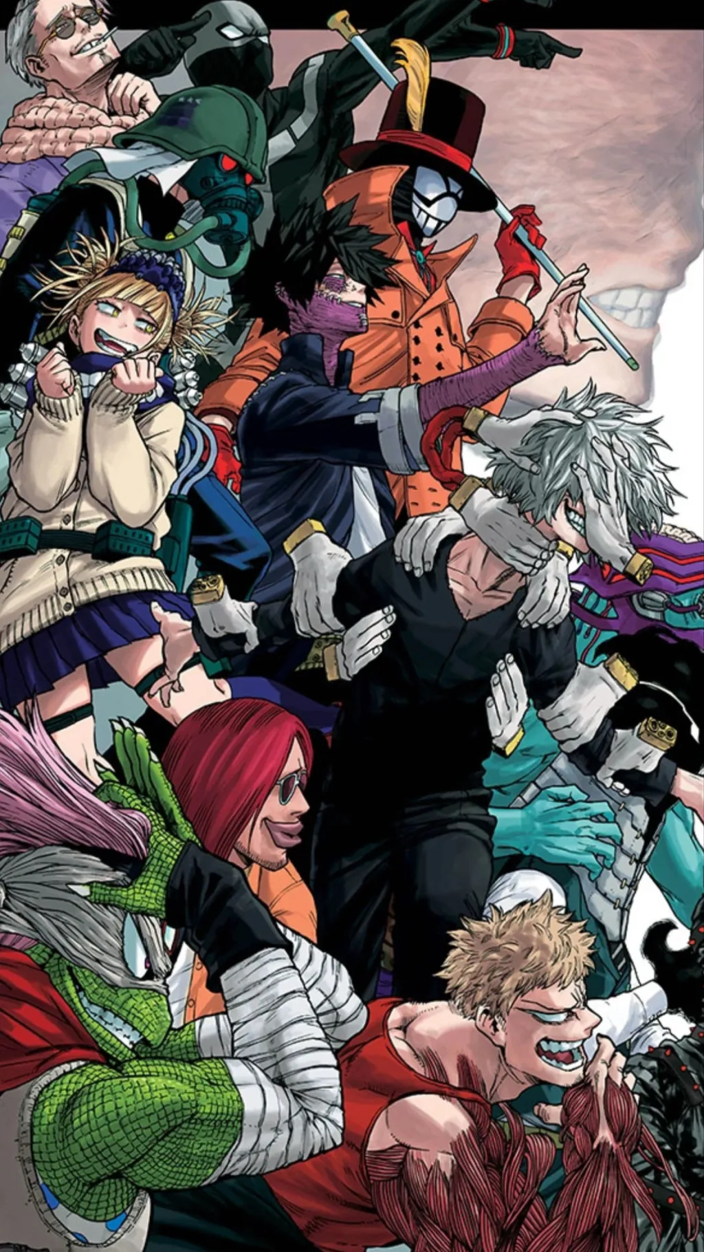 ai character: Shigaraki background