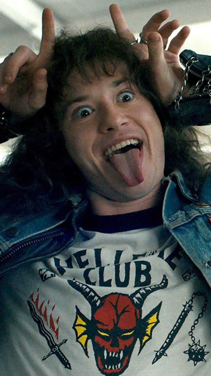 ai character: Eddie Munson  background