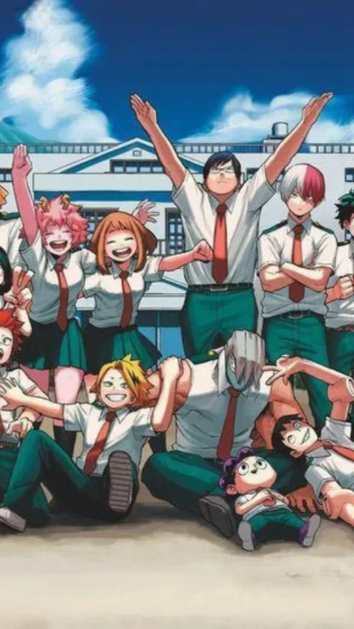 ai character: Mha fire  background