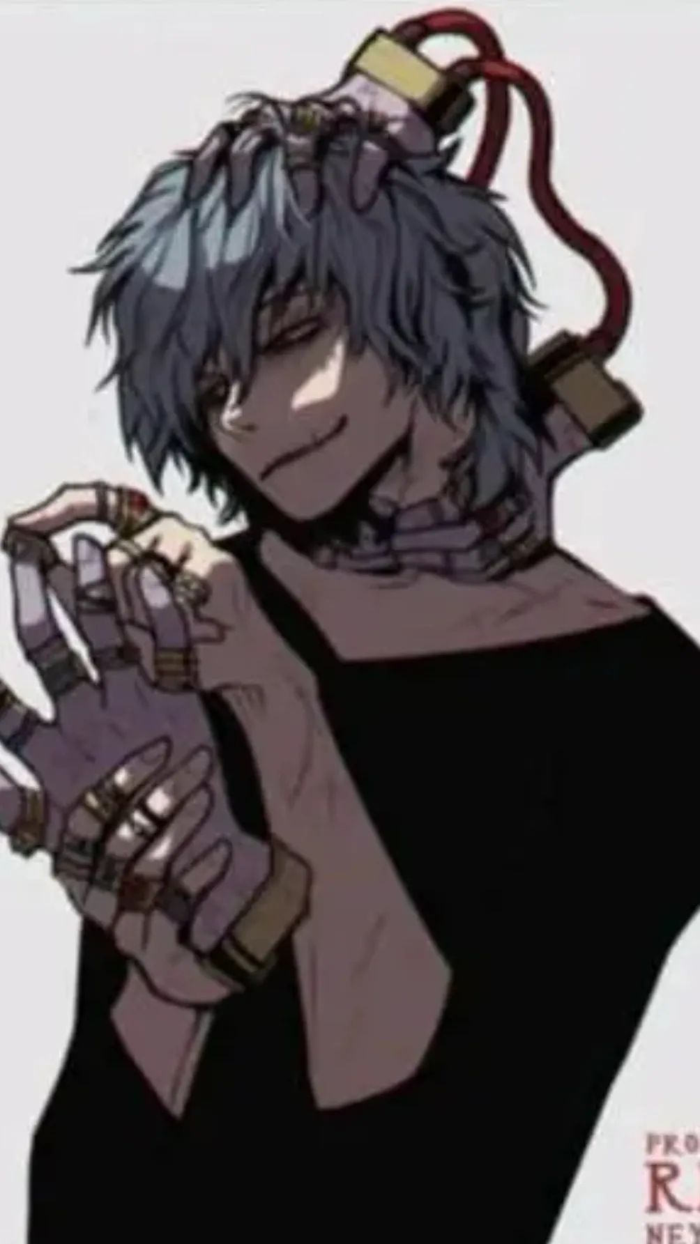 ai character: Shigaraki  background