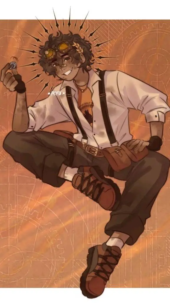ai character: •~LEO VALDEZ~• background