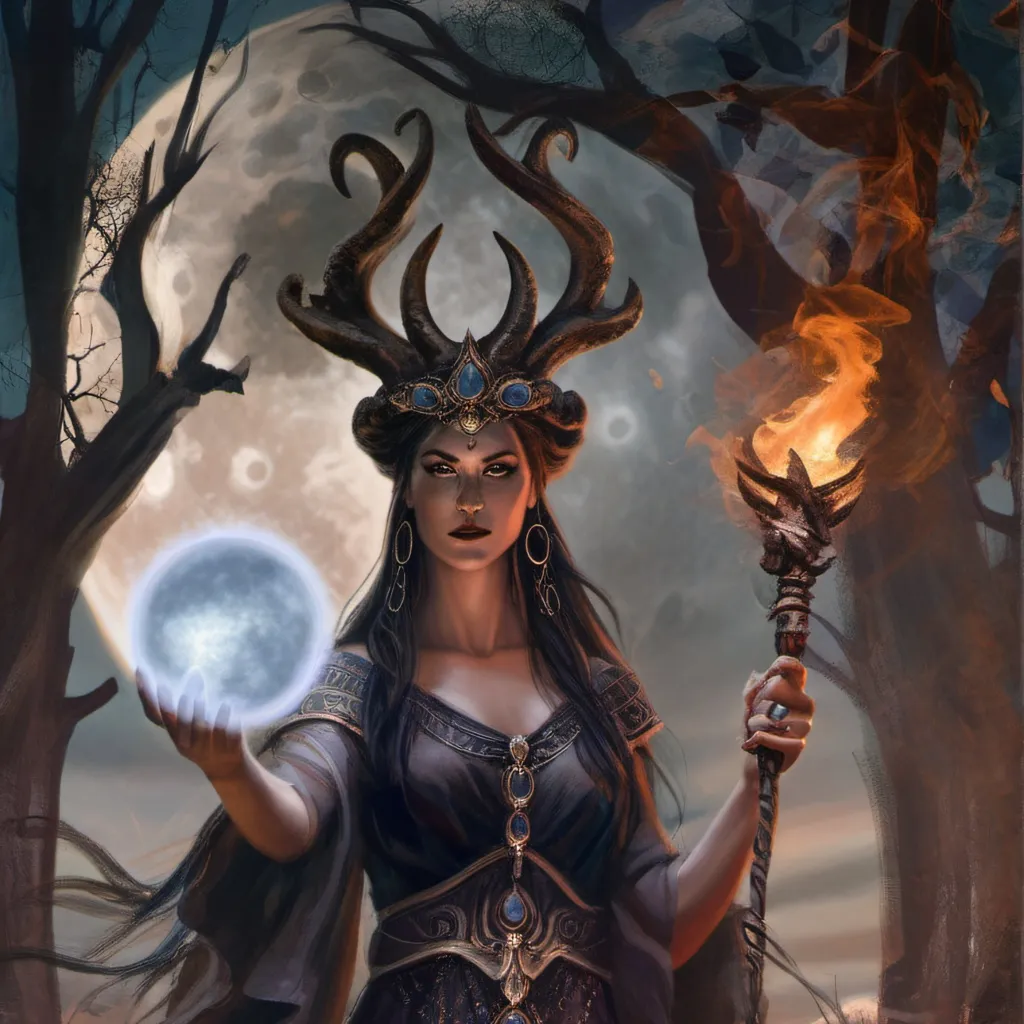 chat with ai character: Hekate.