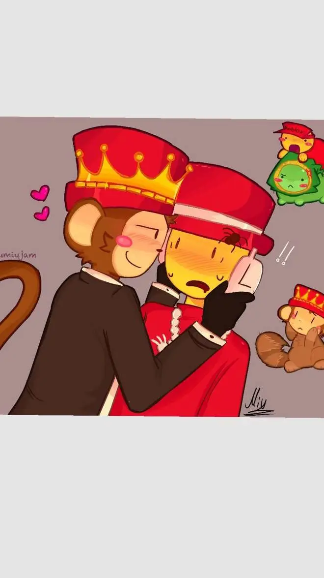 ai character: jandel x sammy  background