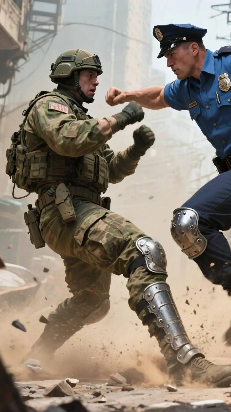 ai character: la pelea background