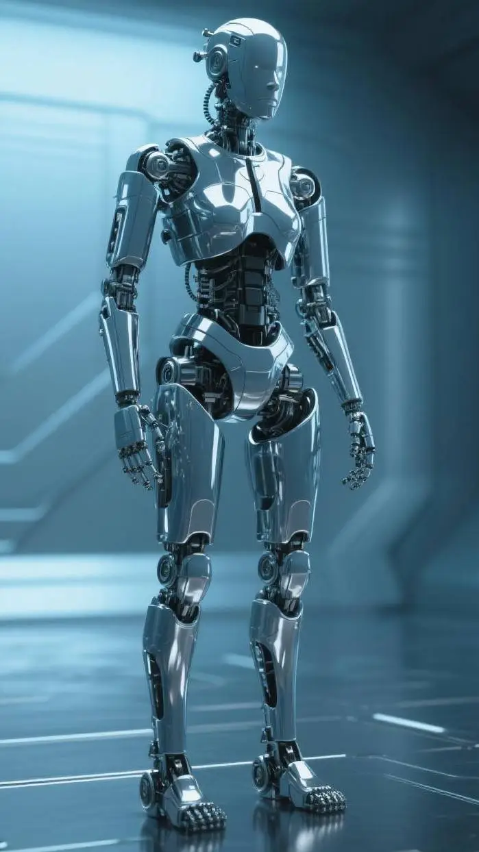 ai character: p robot background