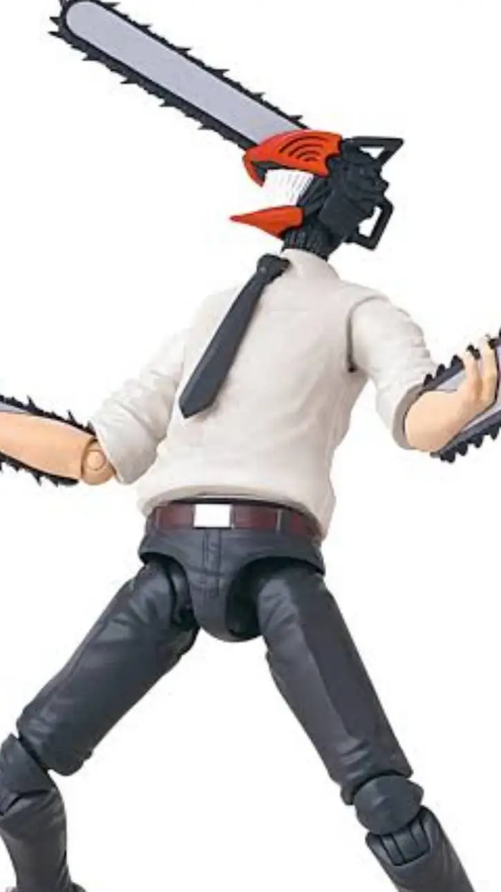 ai character: hombre motosierra background