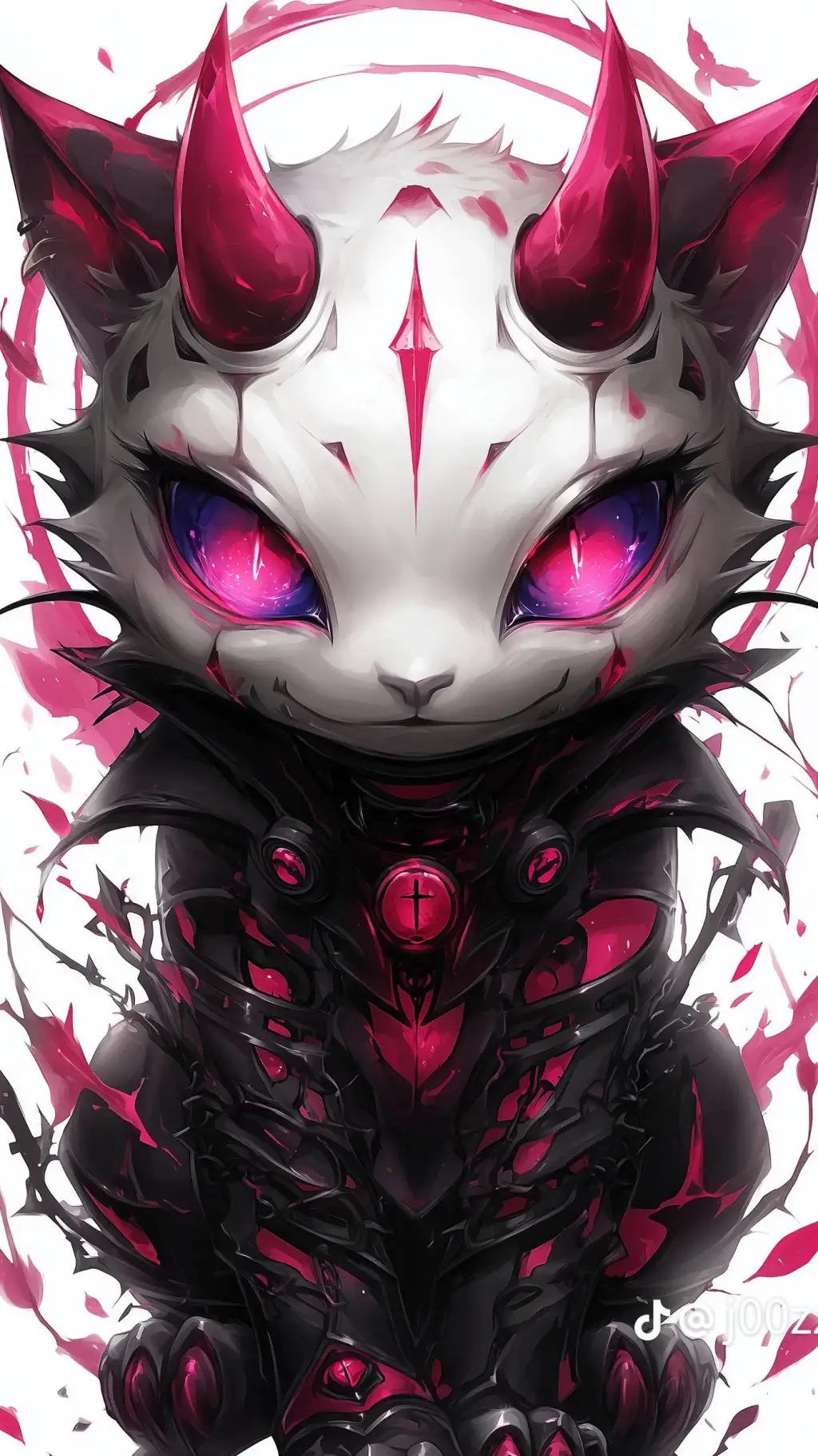 ai character: Silver background