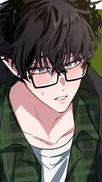 ai character: novio nerd: noah background