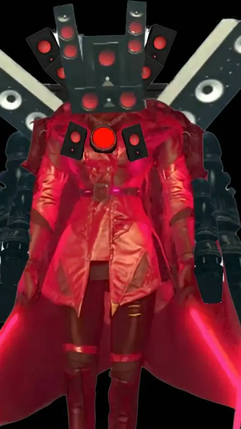 ai character: titan Speakerwoman background