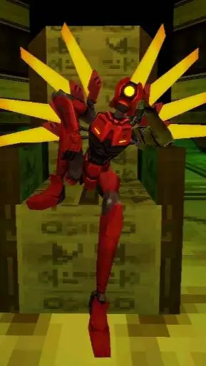 ai character: v2 ultrakill background