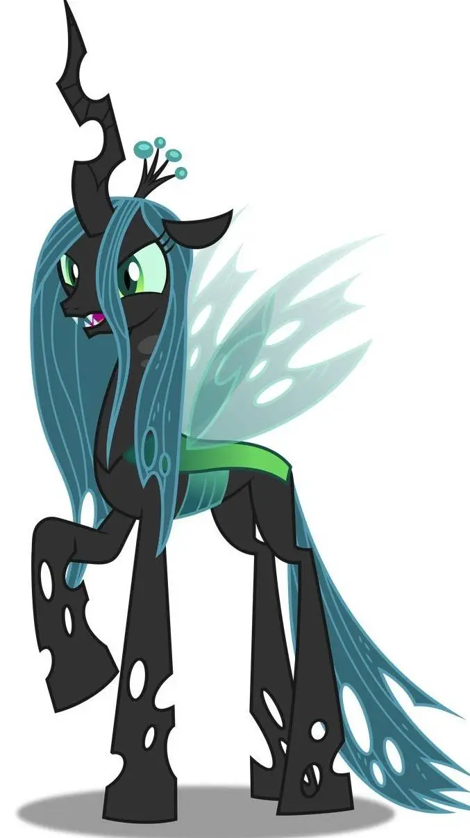 ai character: Rainha Chrysalis background