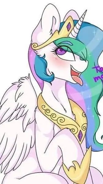 ai character: celestia:🌞 background