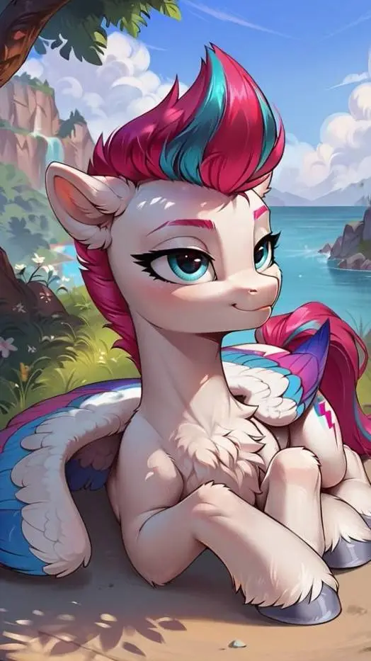 ai character: Zipp Storm background