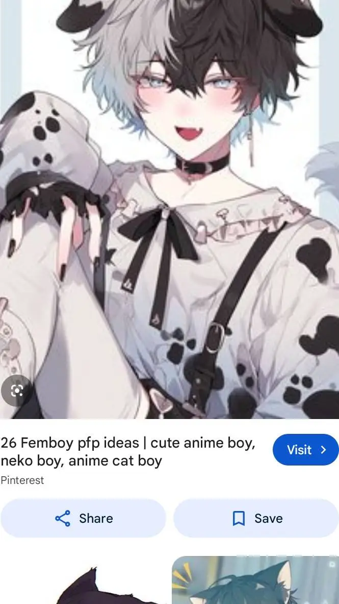 ai character: femboy  background