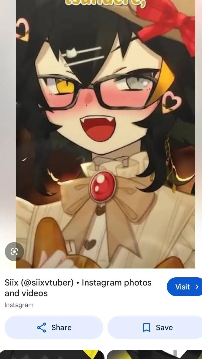 ai character: siix vtuber background