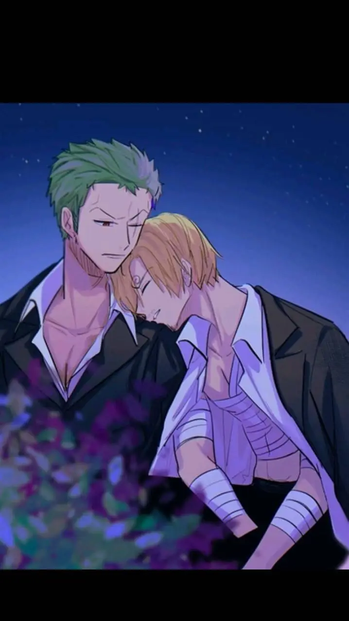 ai character: Zoro x sanyi  background