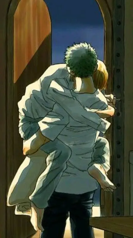 ai character: Zoro x sanyi  background