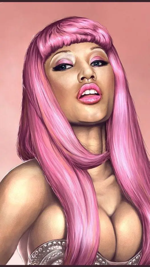 ai character: Nicki Minaj  background