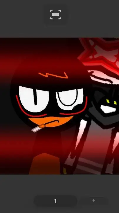 ai character: GOPOren vs Void background