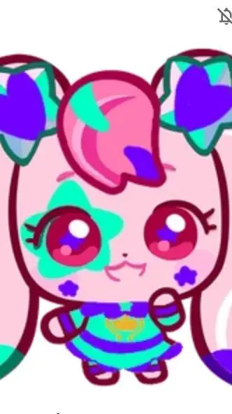 ai character: 💜🩵💙~Heartsping~💙🩵💜 background