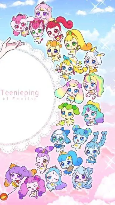 ai character: Catch! Teenieping  background