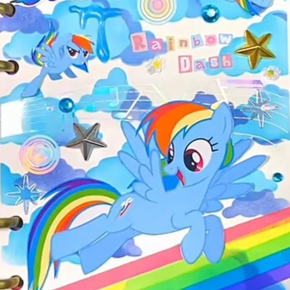 chat with ai character: Rainbow dash~🌈