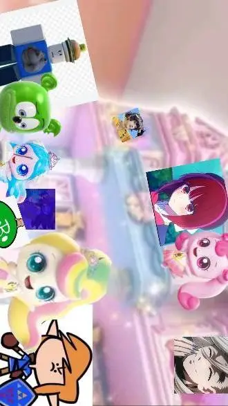 ai character: Princess tinyping~ background