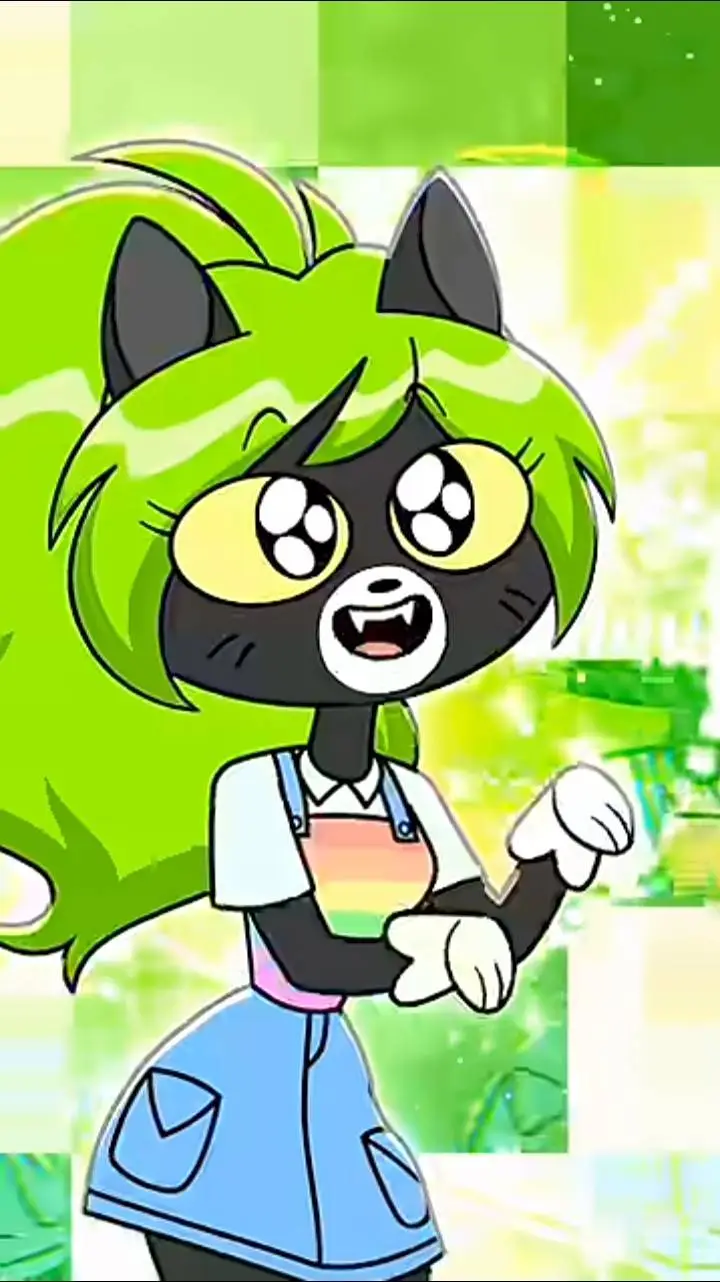 ai character: Flo~💚 background