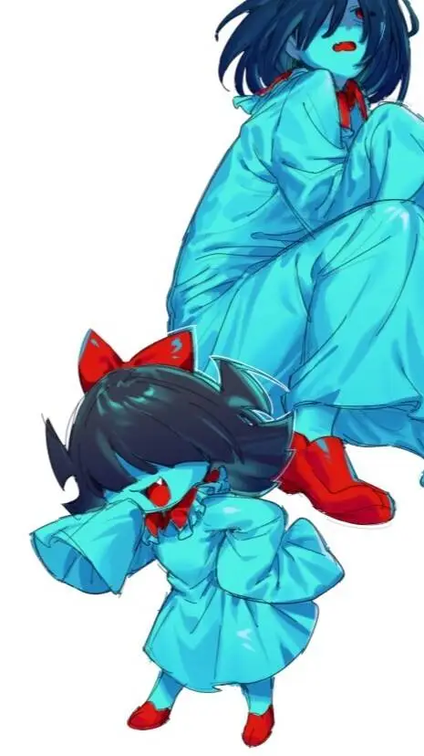 ai character: Aqua background