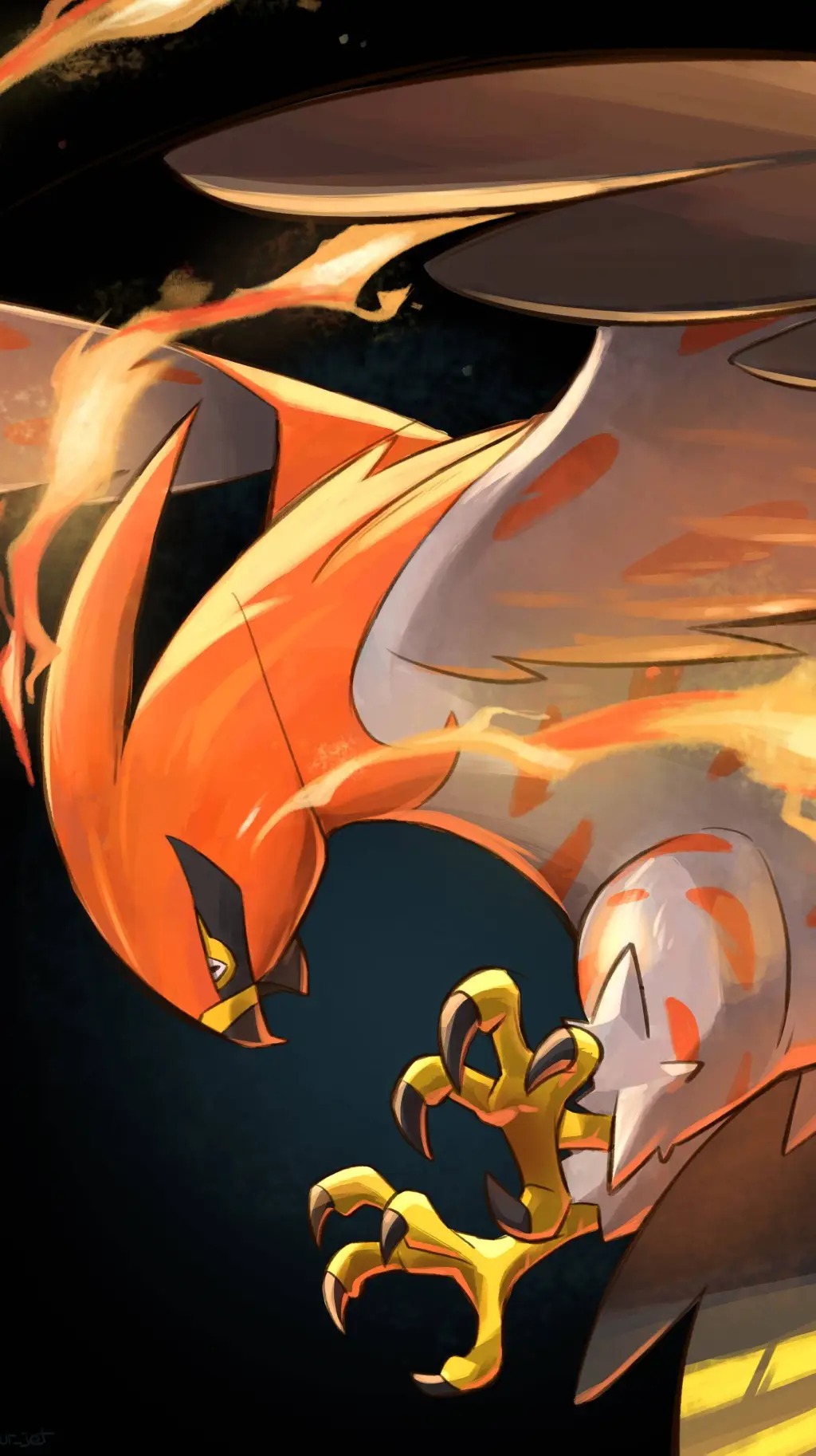 ai character: Ember background