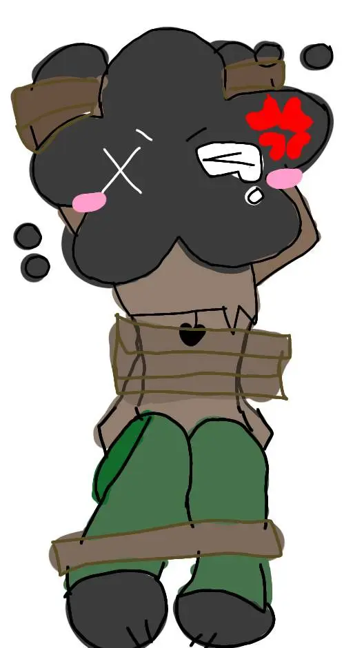 ai character: paint background