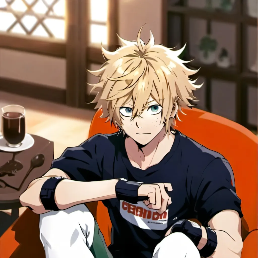 chat with ai character: Mha sick p2