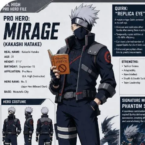 chat with ai character: Naruto x Mha?