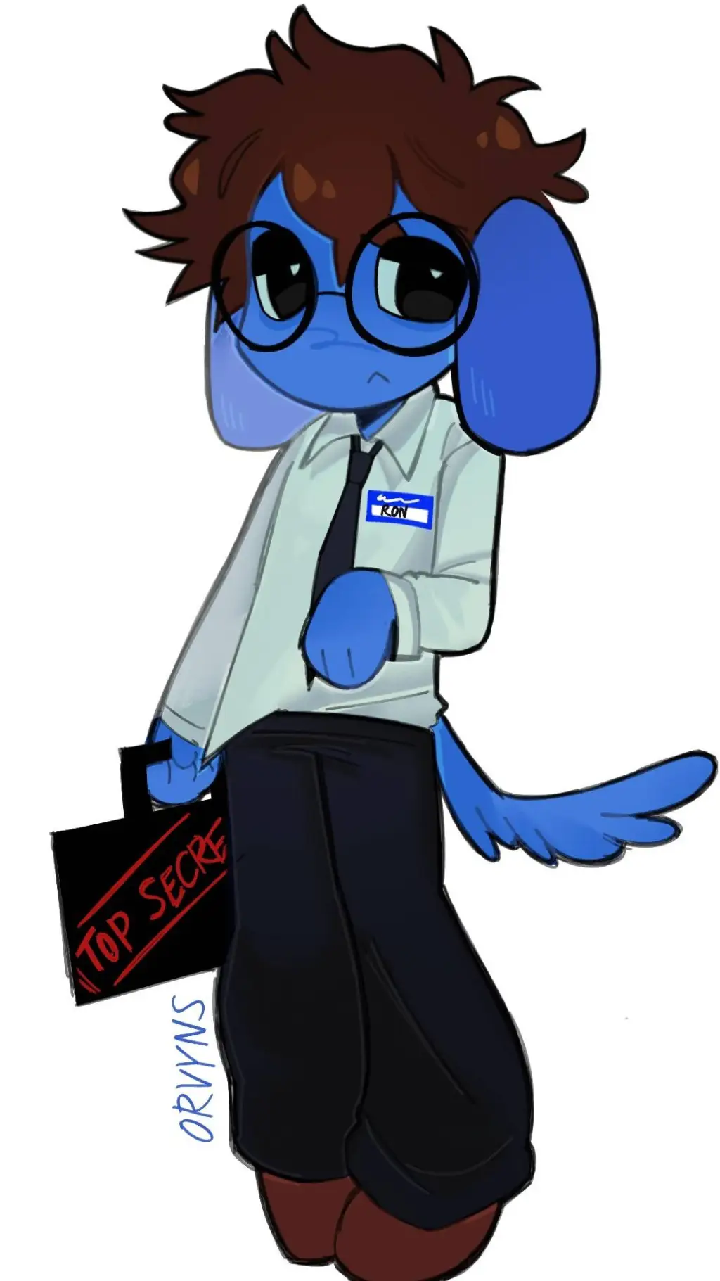 ai character: Ron from accountin background