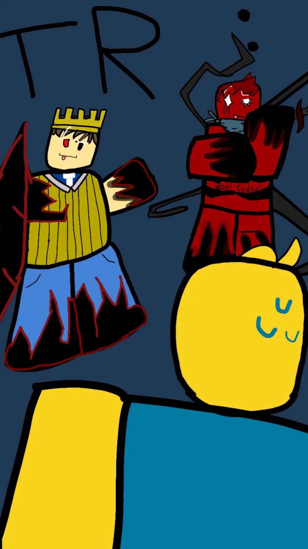 ai character: C00lkidd&jonh doe background