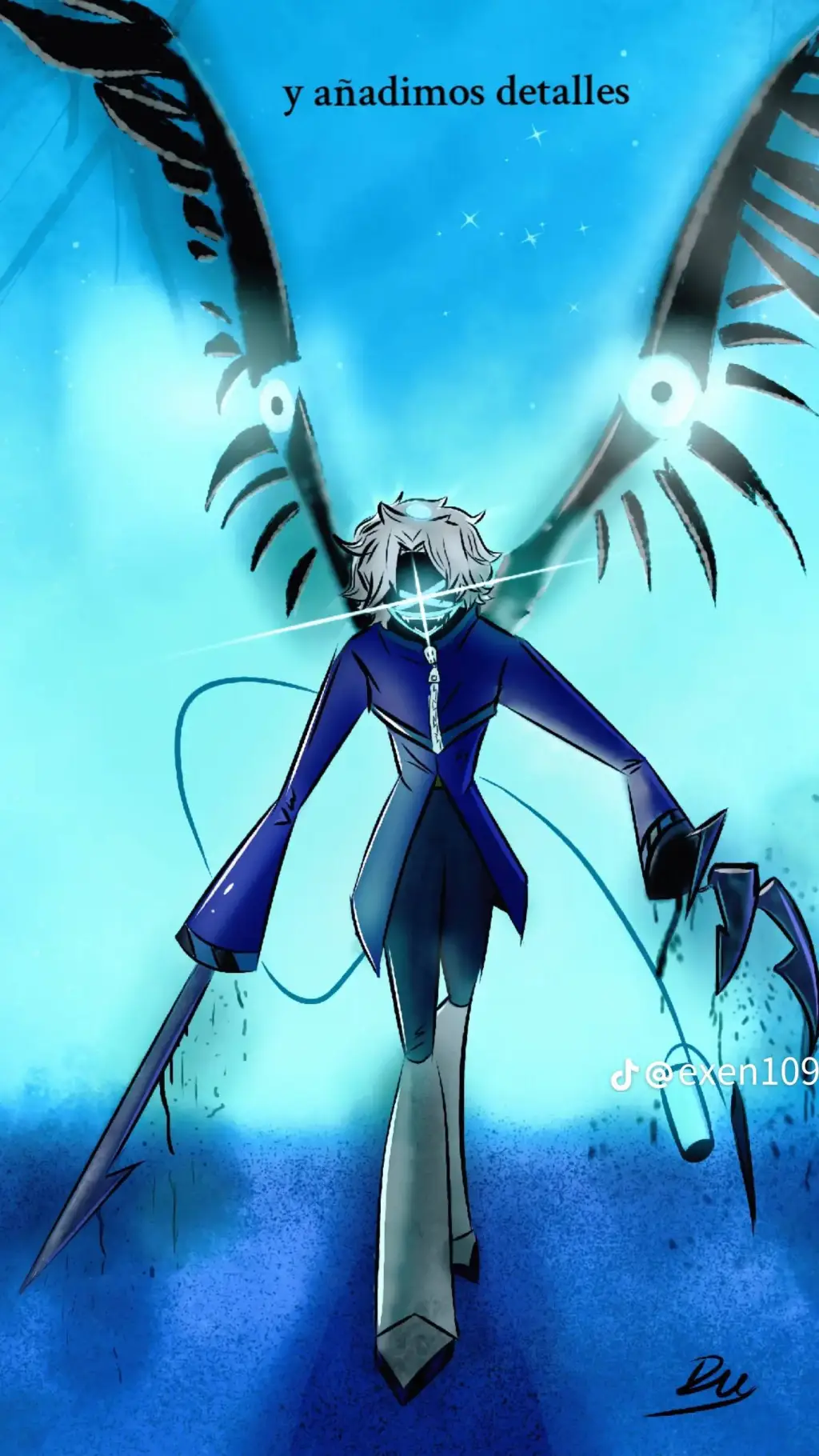 ai character: Exen con md?✨🌟 background