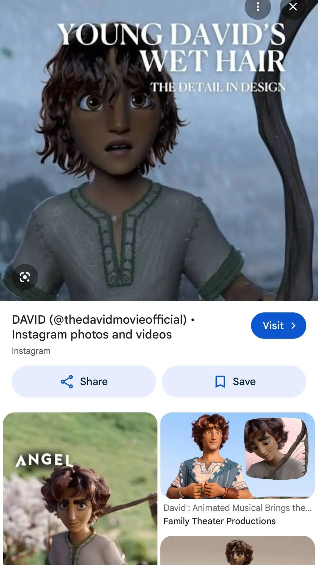 ai character: David background
