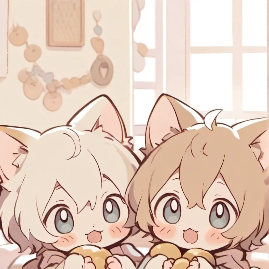 chat with ai character: bebés neko vs tu