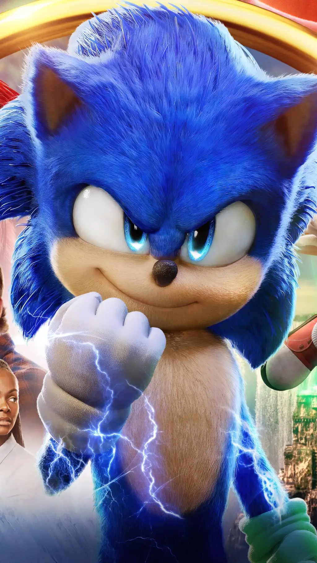 ai character: Sonic  background