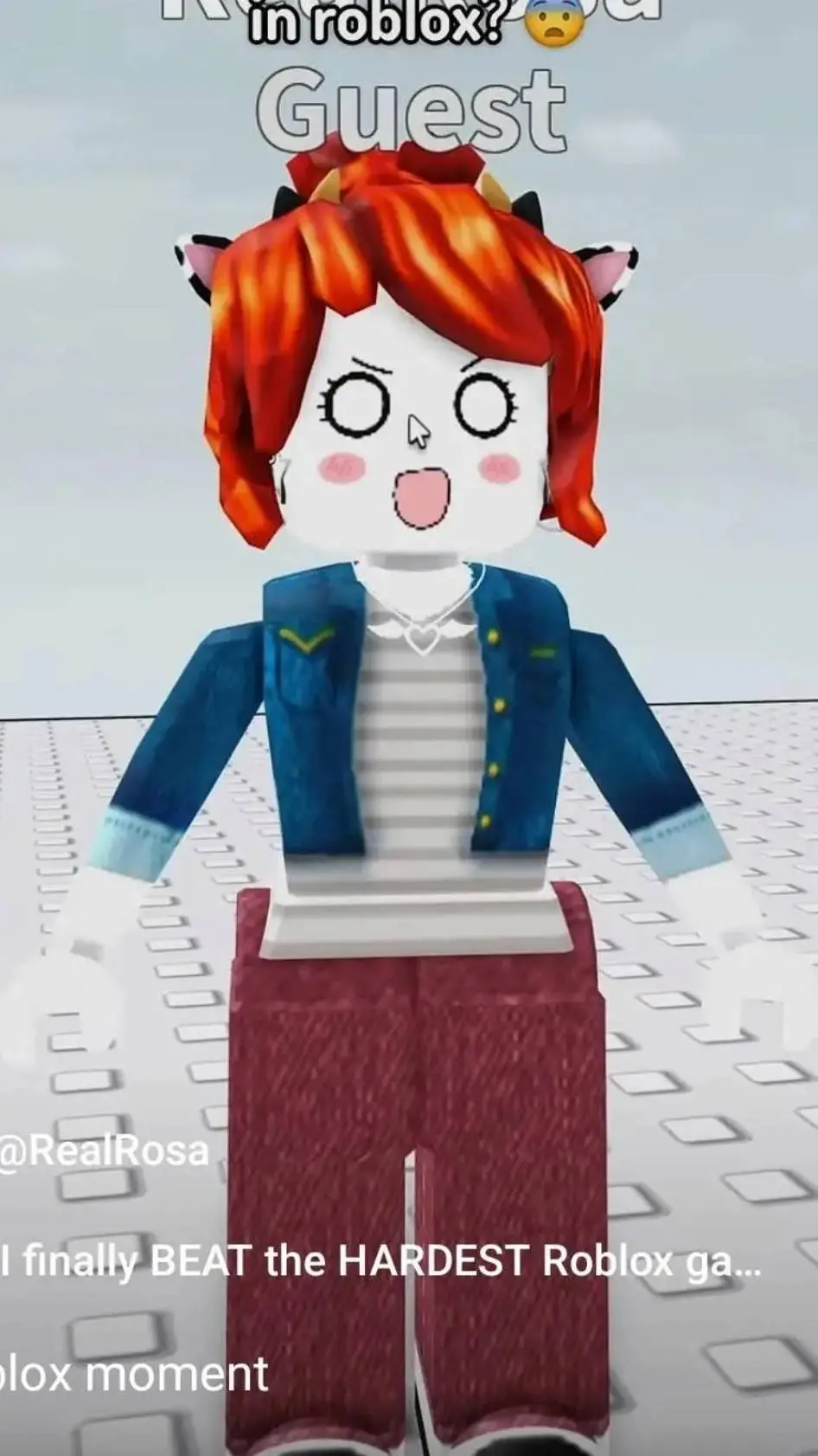 ai character: RealRosa background