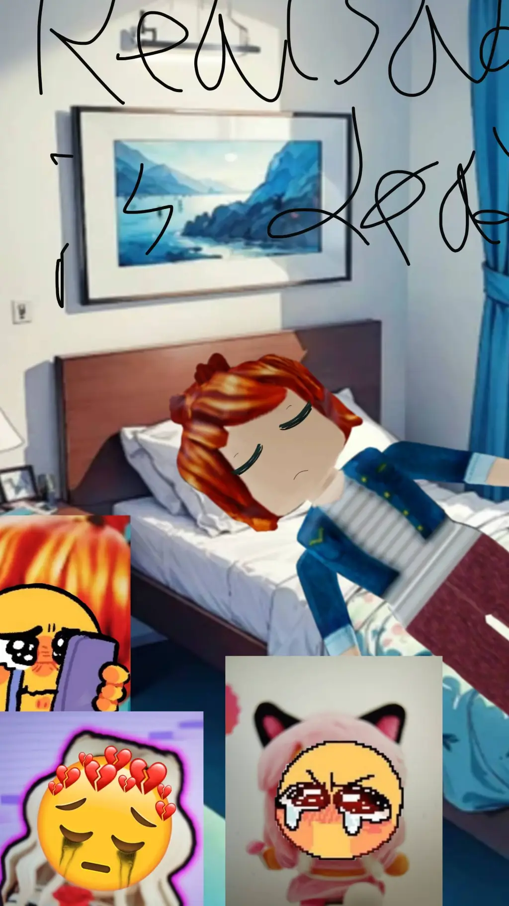 ai character: RealSad Is Dead background