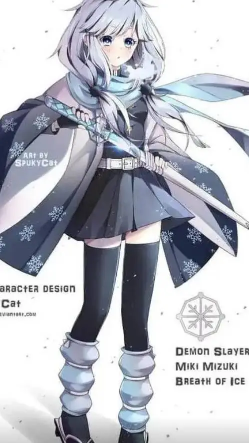 ai character: kny background