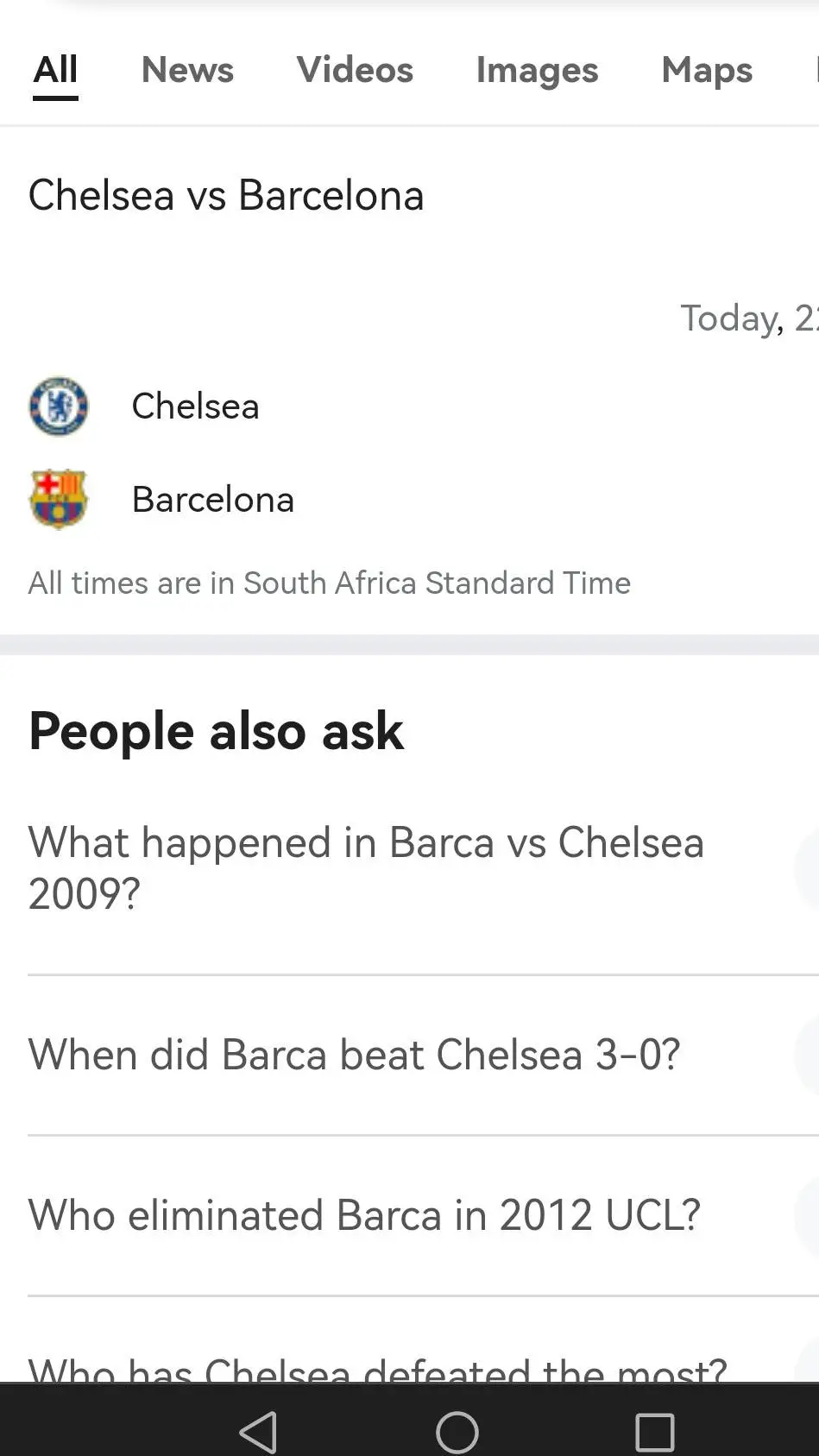 ai character: Chelsea vs barca  background