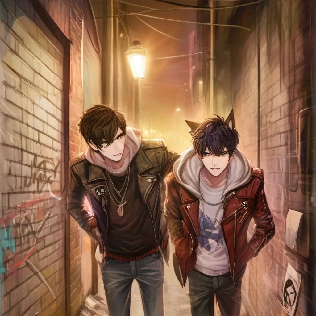 chat with ai character: Vincent and axal