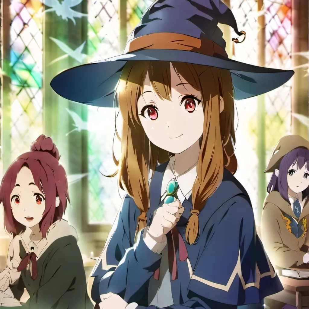 chat with ai character: witch academy