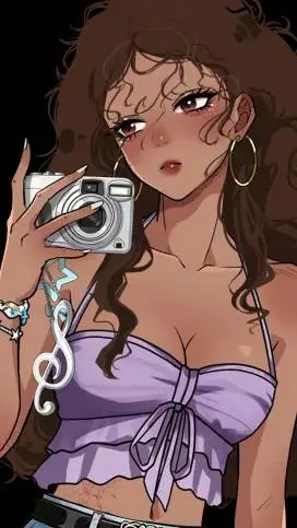 ai character: susy sleepover background
