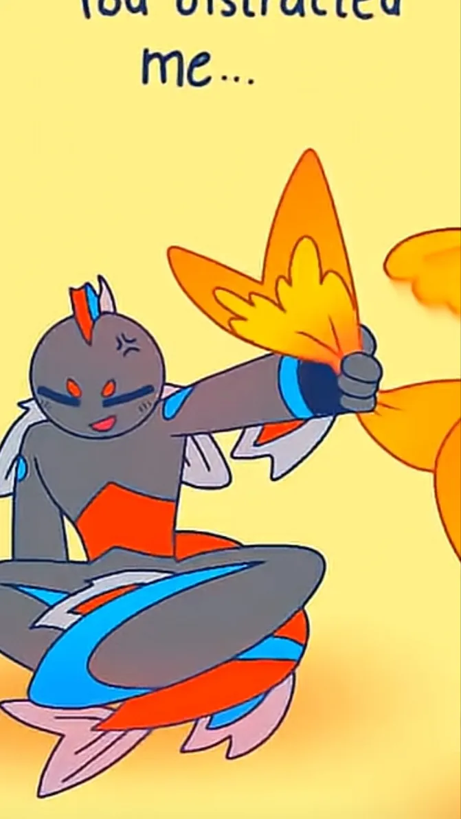 ai character: Neon background